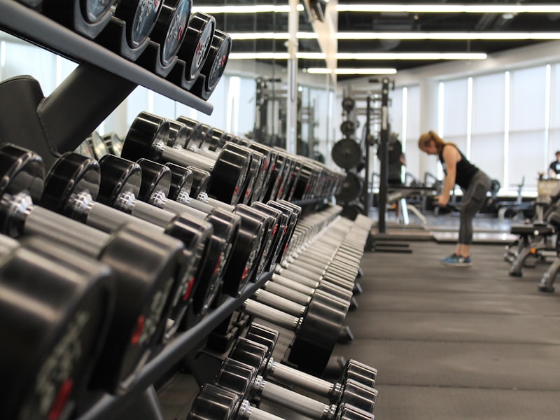 Modern fitness facility showcasing technology integration